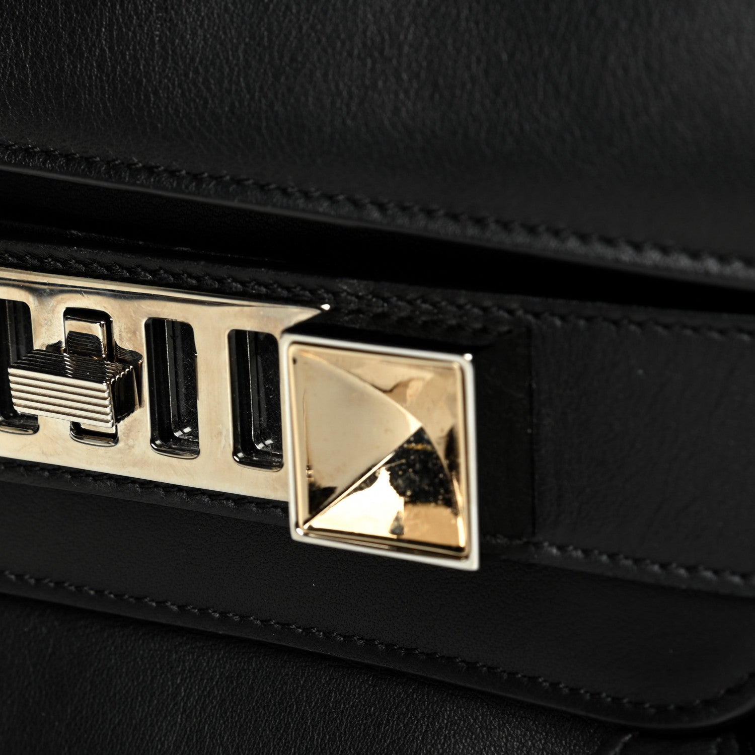 Proenza Schouler Calfskin PS11 Classic Shoulder Bag Black 7 of 7