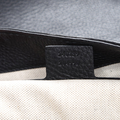 Gucci Calfskin Large Techno Horsebit Hobo Black 7 of 7