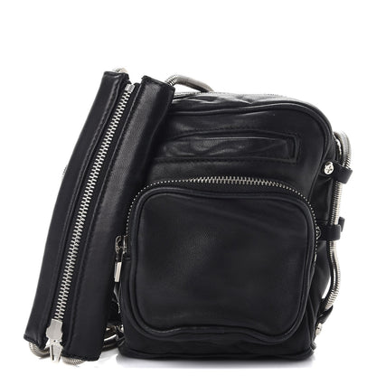 Alexander Wang Washed Lambskin Brenda Chain Bag Black 1 of 12