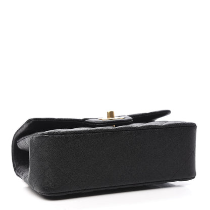 Chanel Caviar Quilted Mini Top Handle Rectangular Flap Black 4 of 11