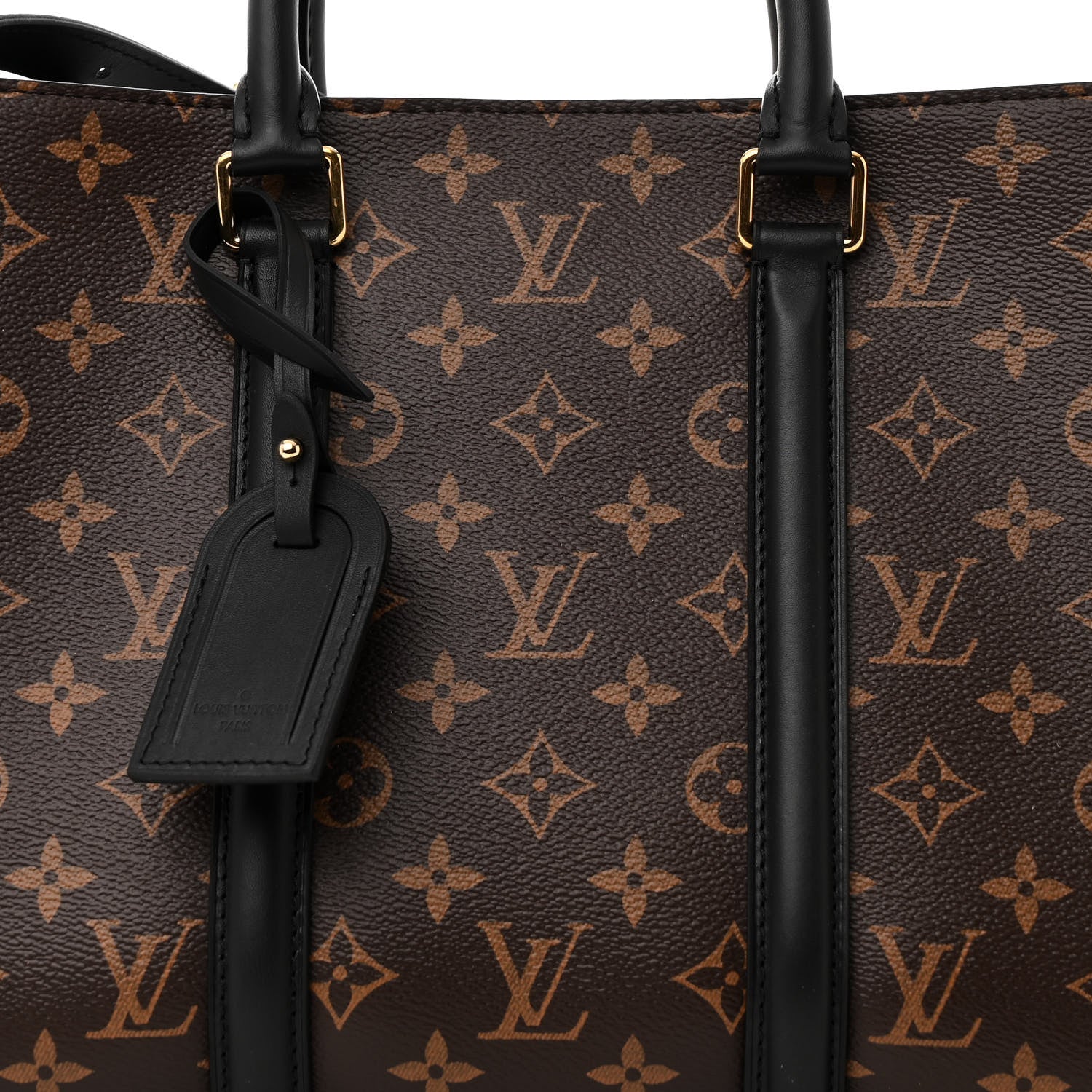 Louis Vuitton Monogram Soufflot MM Black 27 of 31