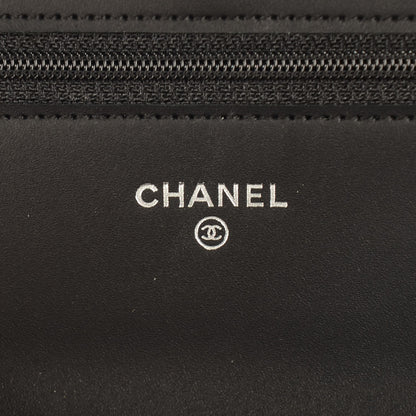 Chanel Caviar Timeless CC Wallet on Chain WOC Black 7 of 9