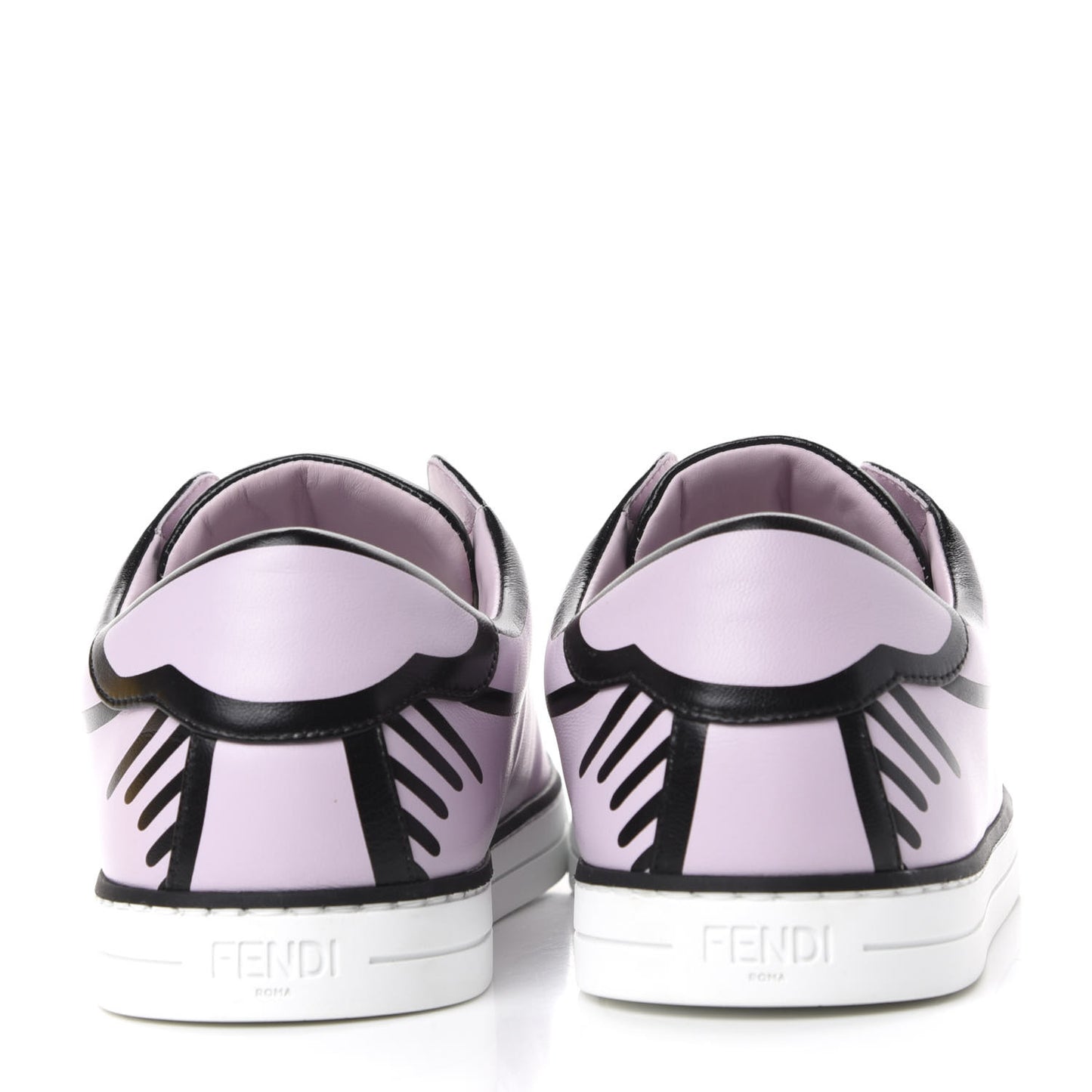 X JOSHUA VIDES Nappa Rockoclick Slip On Sneakers 38 Pink Xiloph White Black