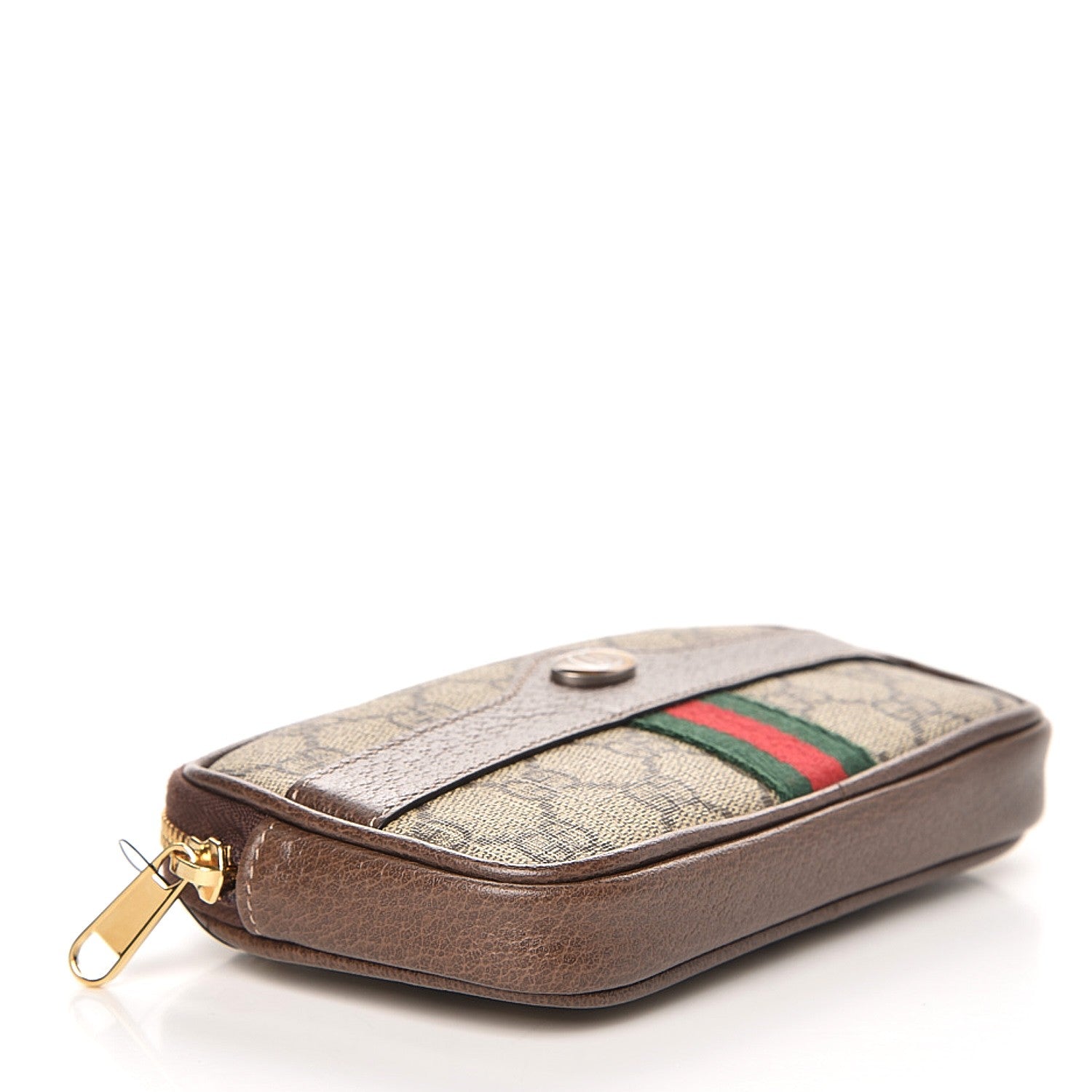 Gucci GG Supreme Monogram Ophidia Belted iPhone Case 85 34 Dark Brown 6 of 14