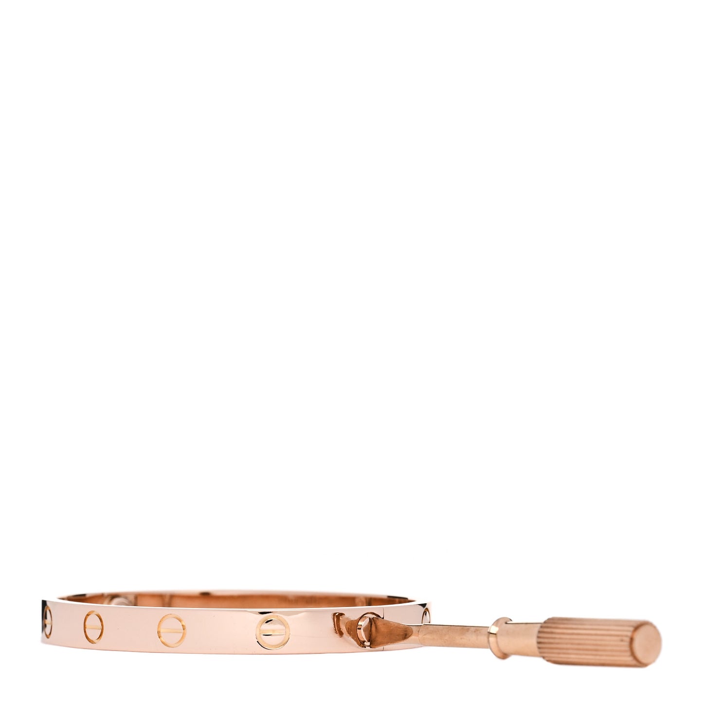 18K Pink Gold LOVE Bracelet 16