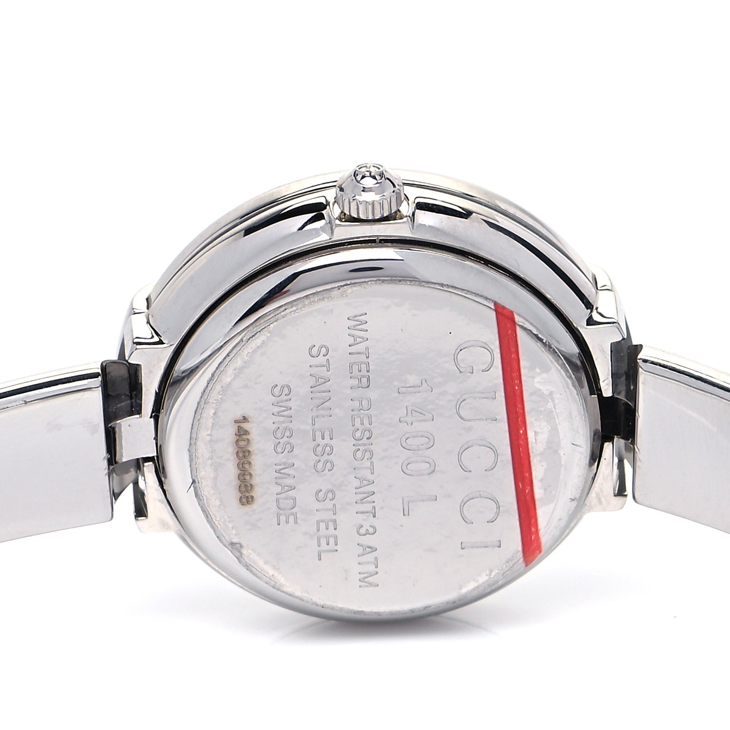 Stainless Steel Pink Mother of Pearl 25mm 1400L Quartz Watch