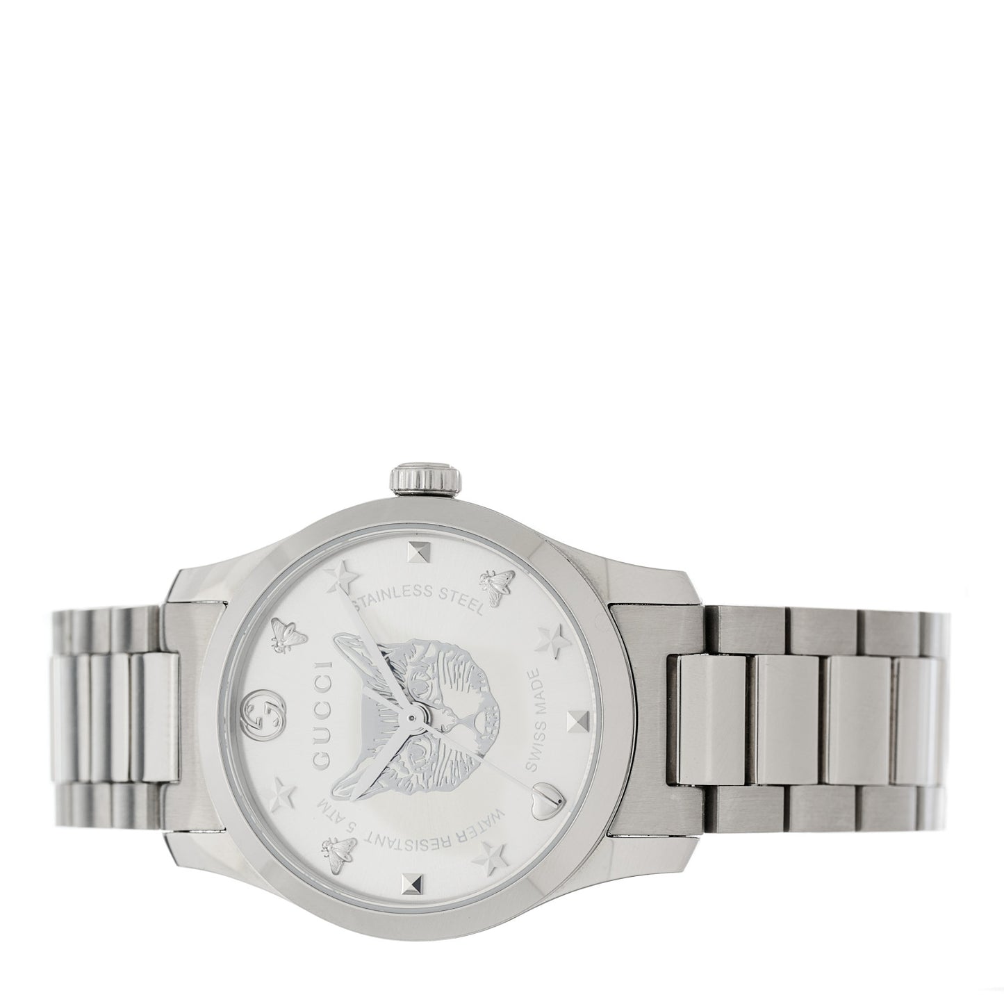 Stainless Steel 27mm G-Timeless Cat Quartz Watch