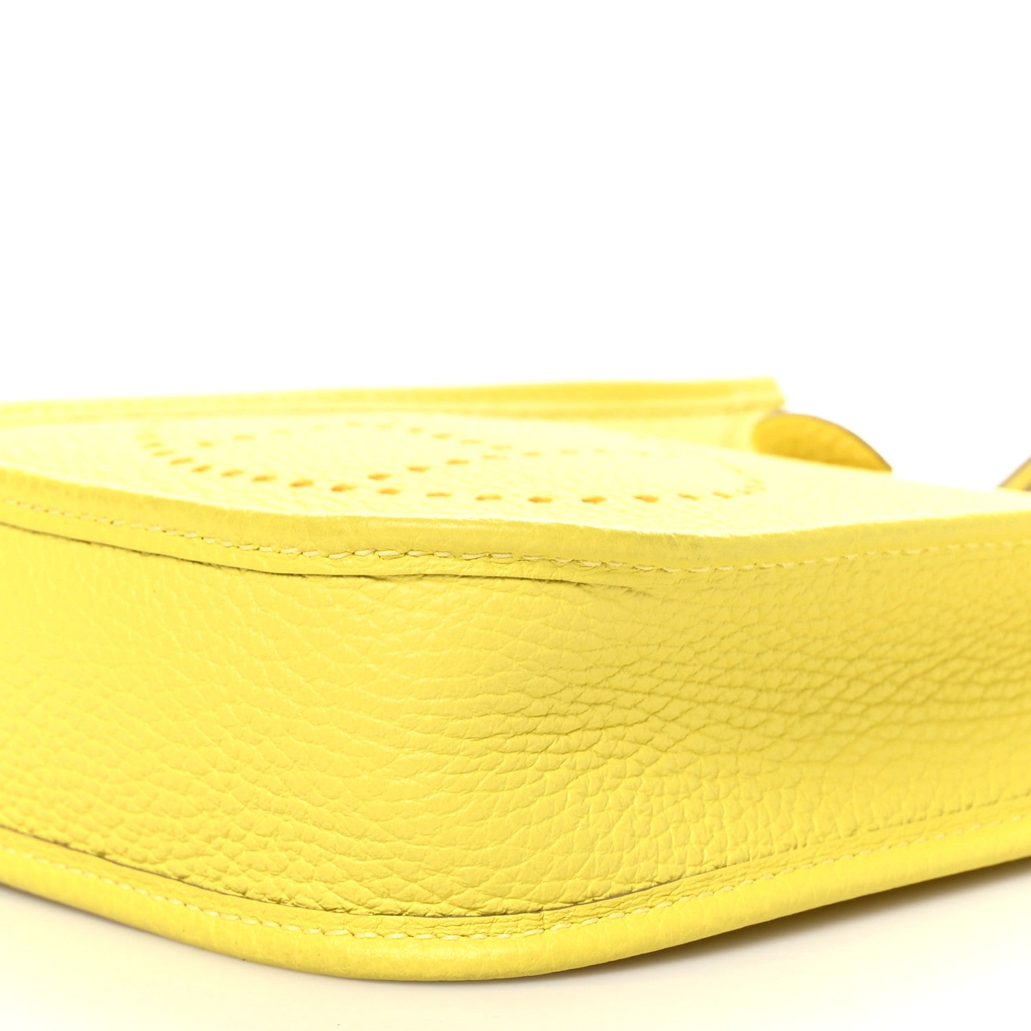 Hermes Taurillon Clemence Evelyne TPM Lime 10 of 10