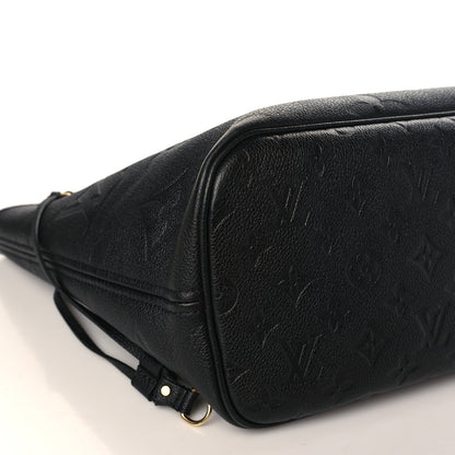 Louis Vuitton Empreinte Monogram Giant Neverfull MM Black 8 of 9