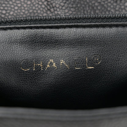 Chanel Caviar CC Backpack Black 6 of 13
