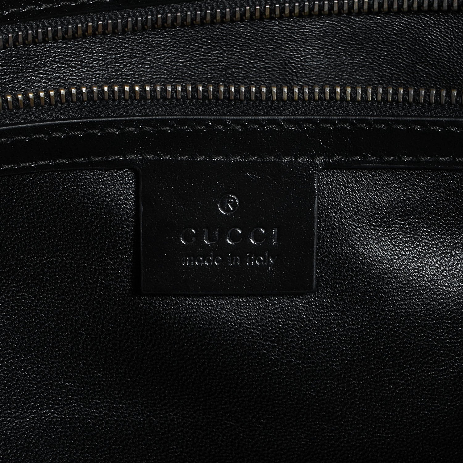 Gucci Calfskin Large Lady Buckle Top Handle Bag Black 6 of 7