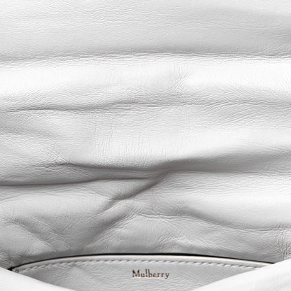 Mulberry Nappa Pillow Quilted Little Softie Bag White 8 of 10
