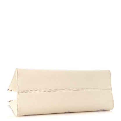 Louis Vuitton Empreinte Monogram Giant Onthego MM Latte Bubble Tea 4 of 12