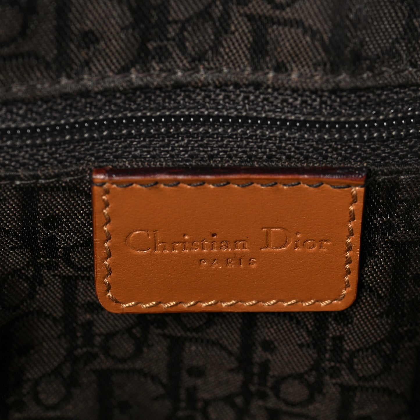 Grained Calfskin Street Chic Top Handle Bag Brown