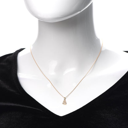 Tiffany 18K Rose Gold Diamond Small Ampersand Pendant Necklace 2 of 6