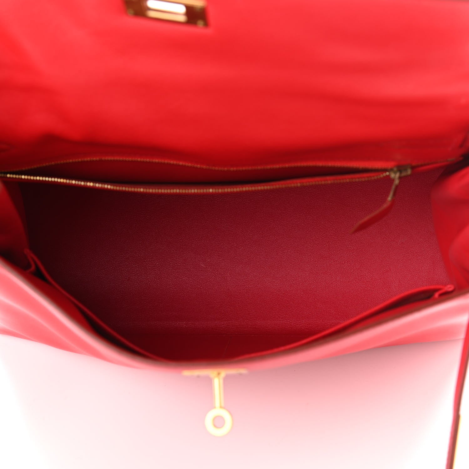 Hermes Gulliver Kelly Retourne 32 Rouge Vif 5 of 13