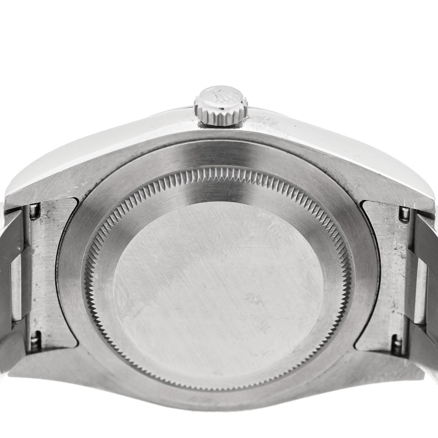 Stainless Steel 39mm Oyster Perpetual Watch Black 114300