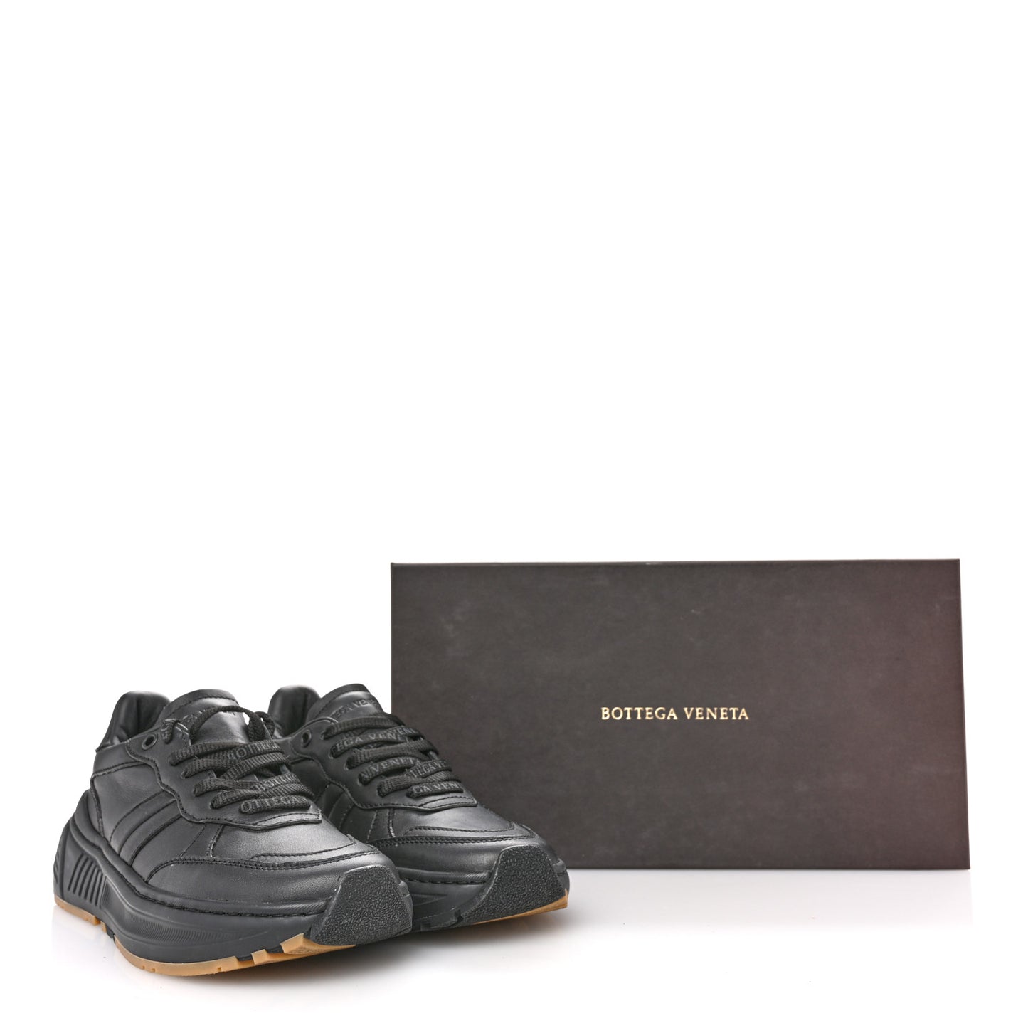 Calfskin Womens The Speedster Sneakers 36 Black