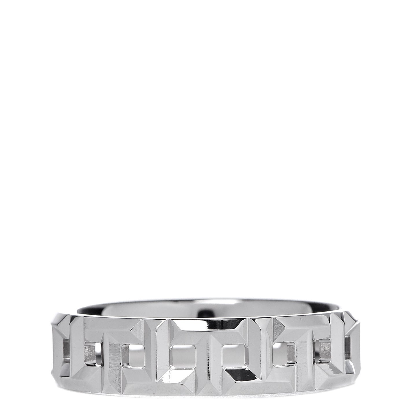 18K White Gold T True Wide Ring 61 9.75