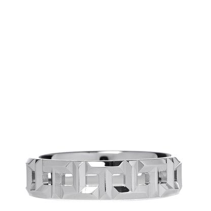 Tiffany 18K White Gold T True Wide Ring 61 9.75 3 of 4