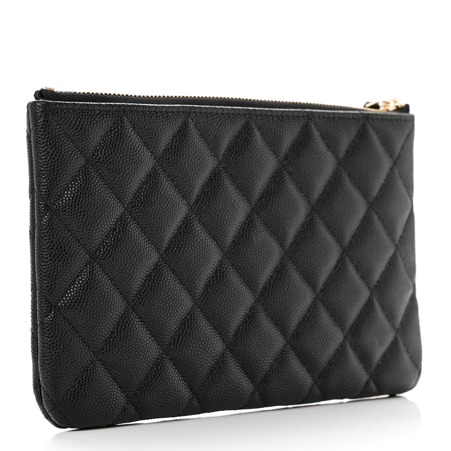 Chanel Caviar Quilted Coco Candy Small Cosmetic Case Black 3 of 7