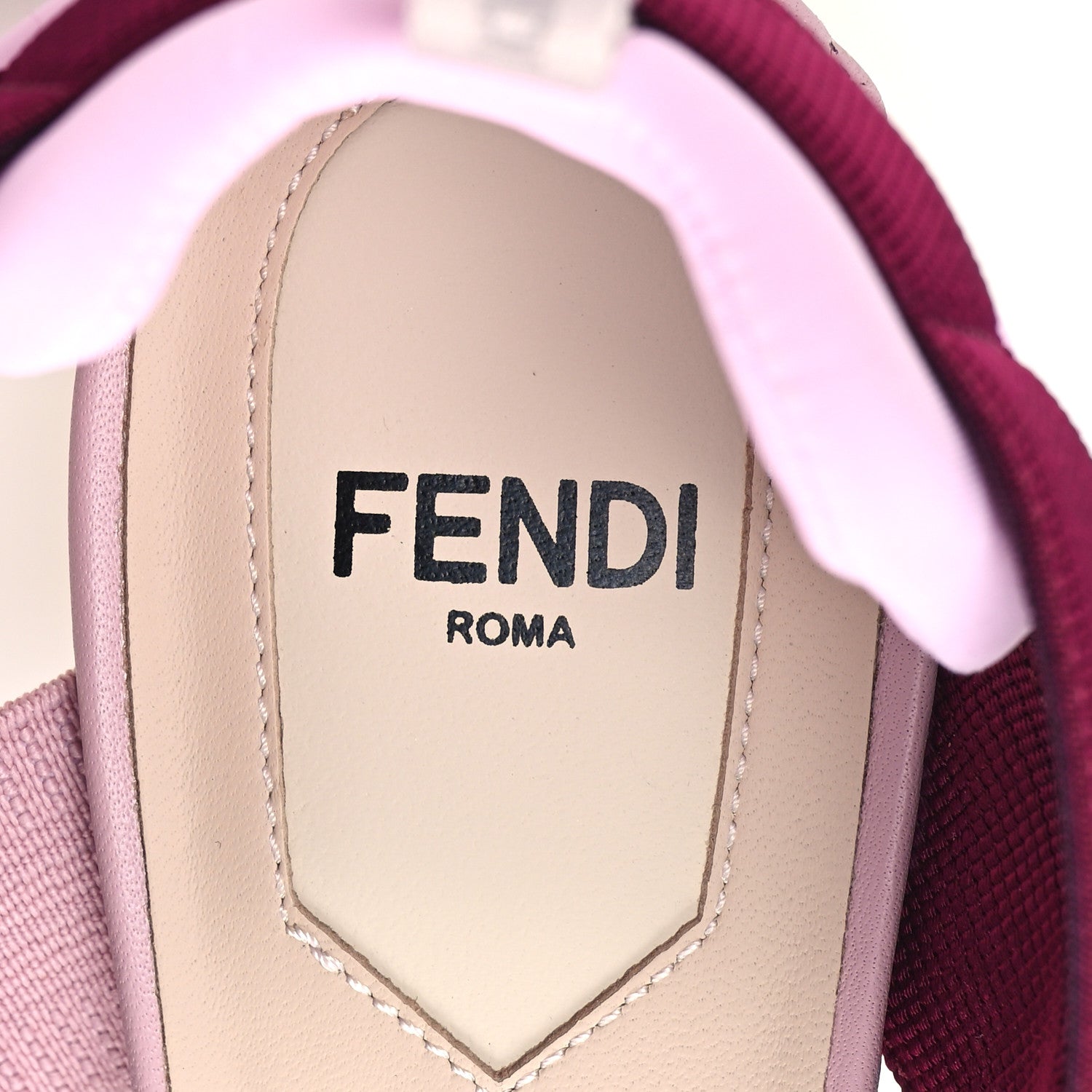 Fendi Technical Mesh FF Colibri 85mm Slingback Pumps 36.5 Tobacco Moro Black Anemone 7 of 10