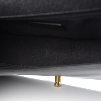 Chanel Caviar Quilted New Medium Boy Flap Black 10 of 11