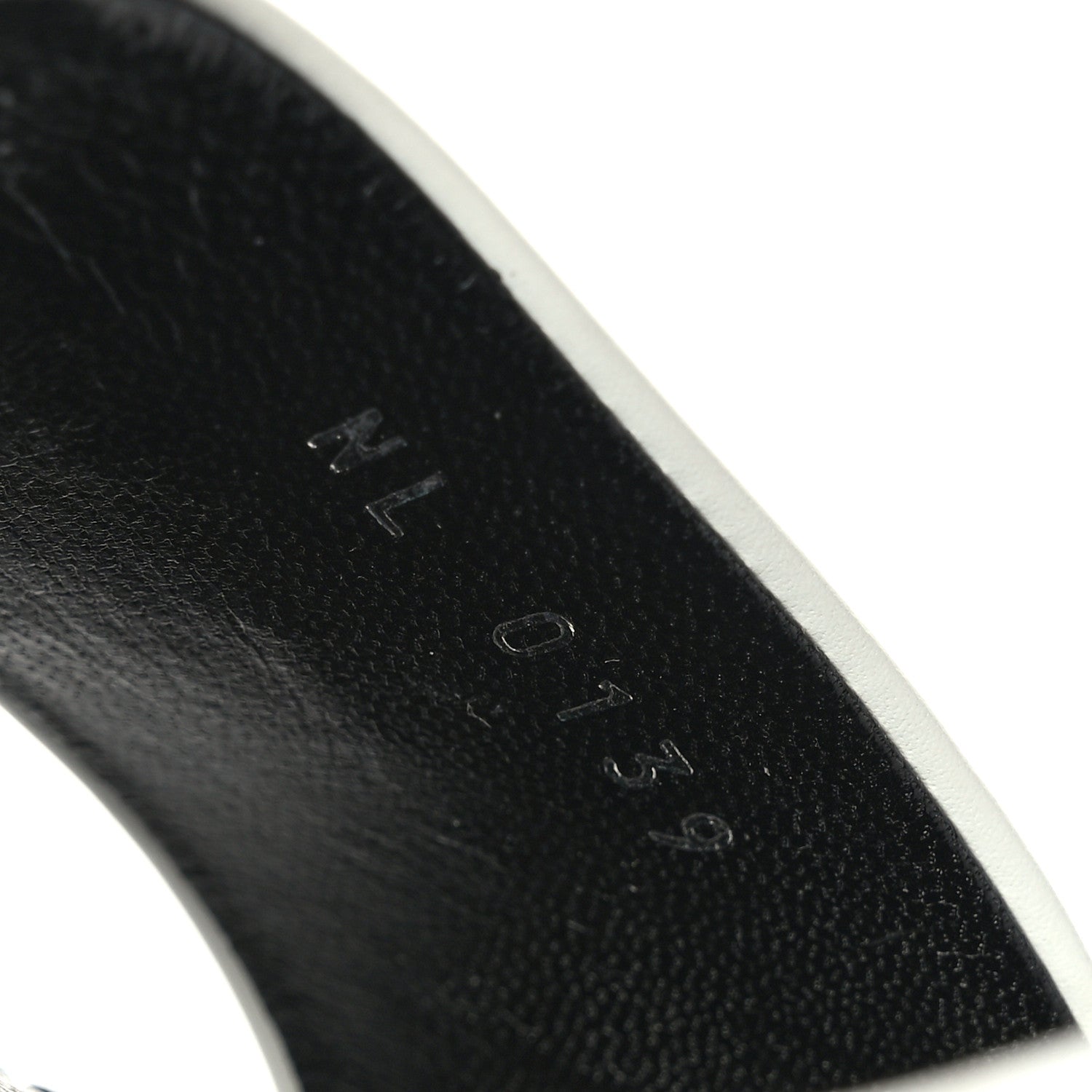 Louis Vuitton Calfskin Call Back Sandals 40 White 6 of 9