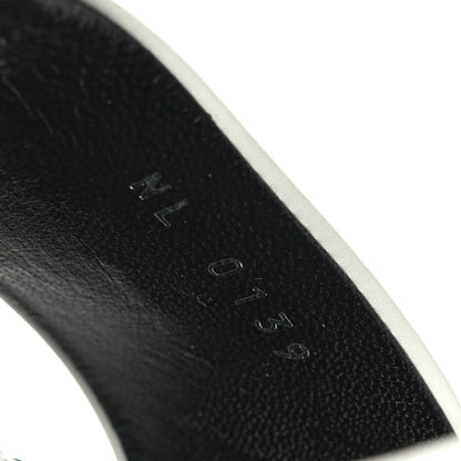 Louis Vuitton Calfskin Call Back Sandals 40 White 6 of 9