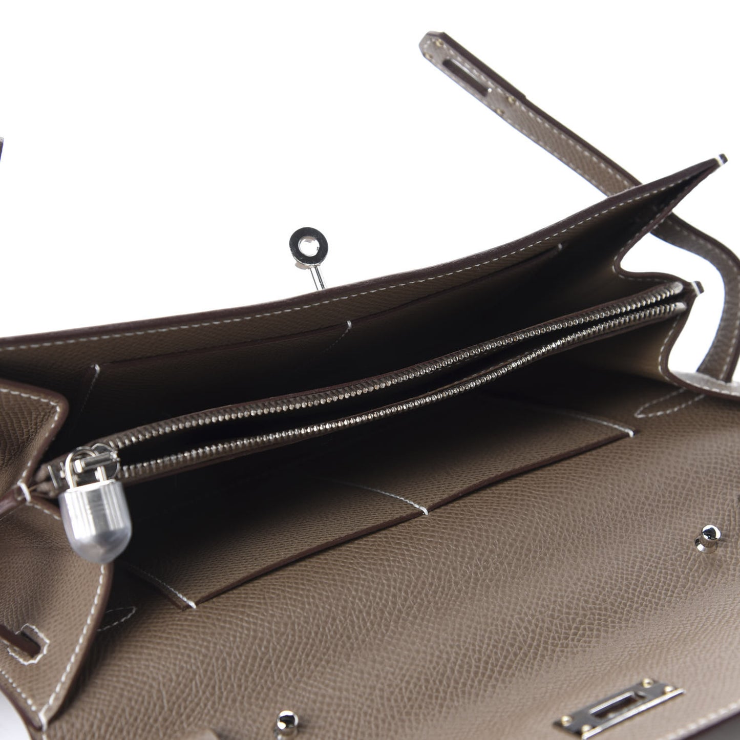 Epsom Kelly Wallet To Go Etoupe