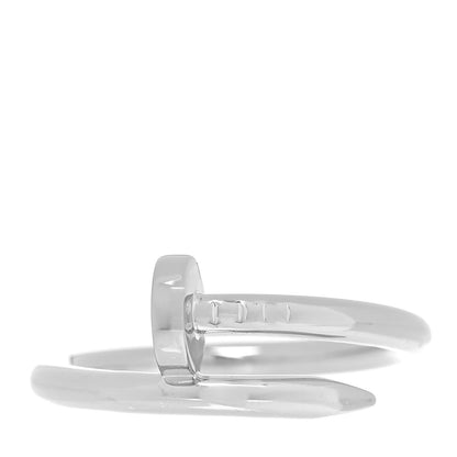 Cartier 18K White Gold Juste Un Clou Ring 62 10 1 of 6
