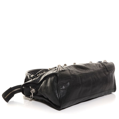 Balenciaga Agneau Giant 21 Silver Hardware City Black 4 of 12