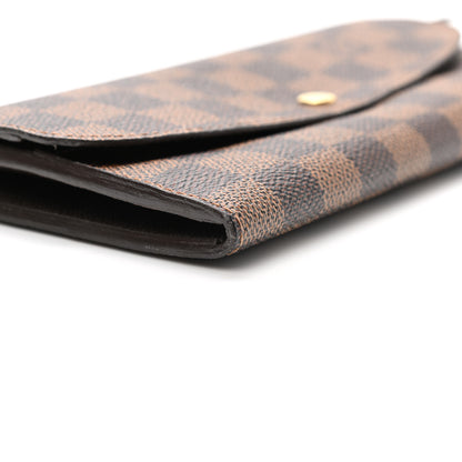 Louis Vuitton Damier Ebene Emilie Wallet 8 of 10