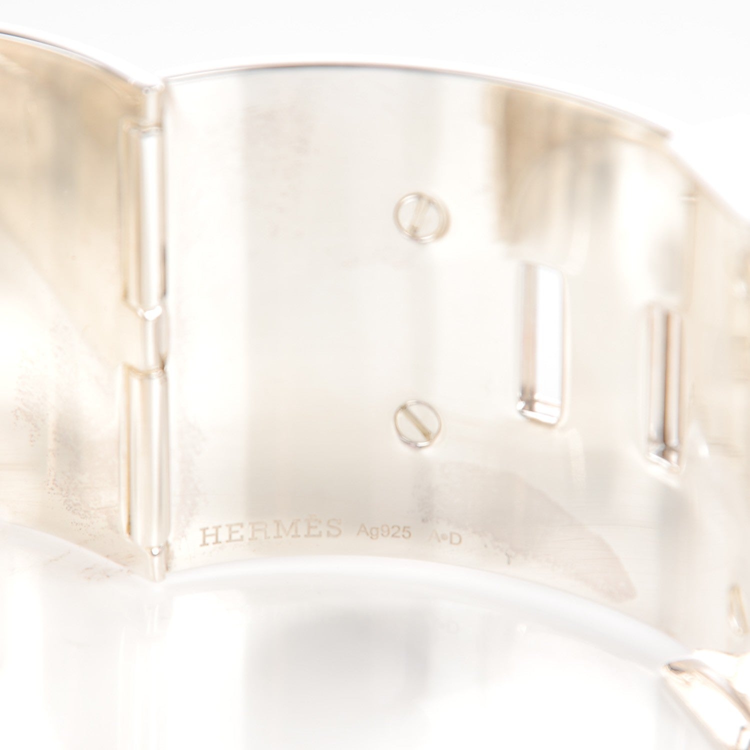 Hermes Sterling Silver Collier De Chien Bracelet SH 6 of 8