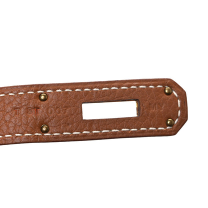 Hermes Togo Kelly Retourne 32 Gold 7 of 11