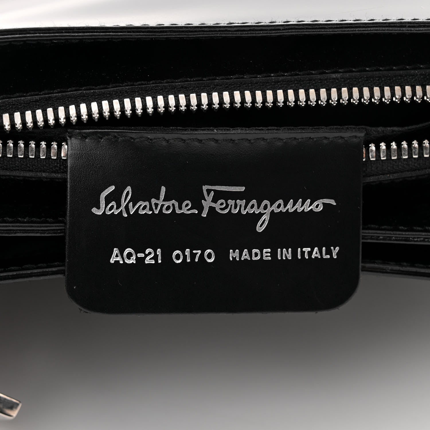 Salvatore Ferragamo Soft Calfskin Gancini Hobo Black 6 of 9