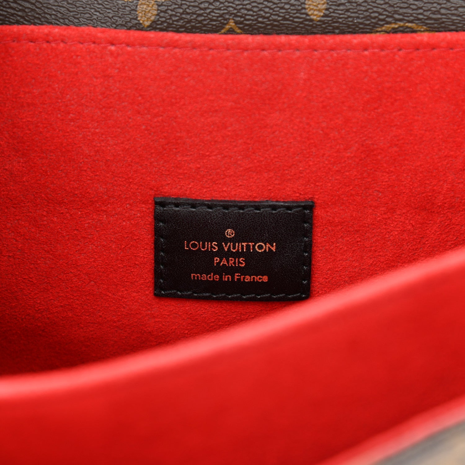 Louis Vuitton Monogram Braided Pochette Metis Coquelicot 6 of 14