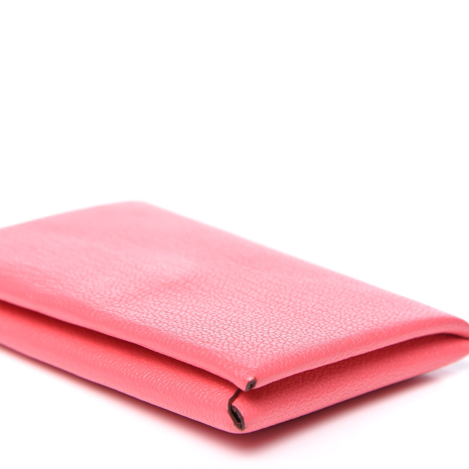Hermes Chevre Mysore Calvi Card Case Rose Azalee 7 of 8