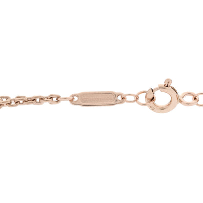 Tiffany 18K Rose Gold HardWear Double Link Pendant Necklace 4 of 7