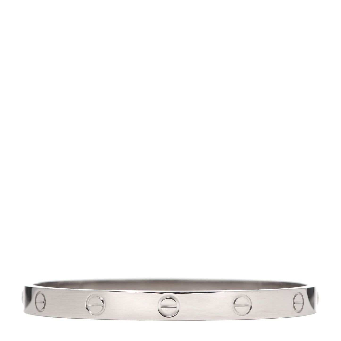 18K White Gold LOVE Bracelet 18