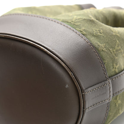 Louis Vuitton Mini Monogram Noelie Kaki 12 of 12