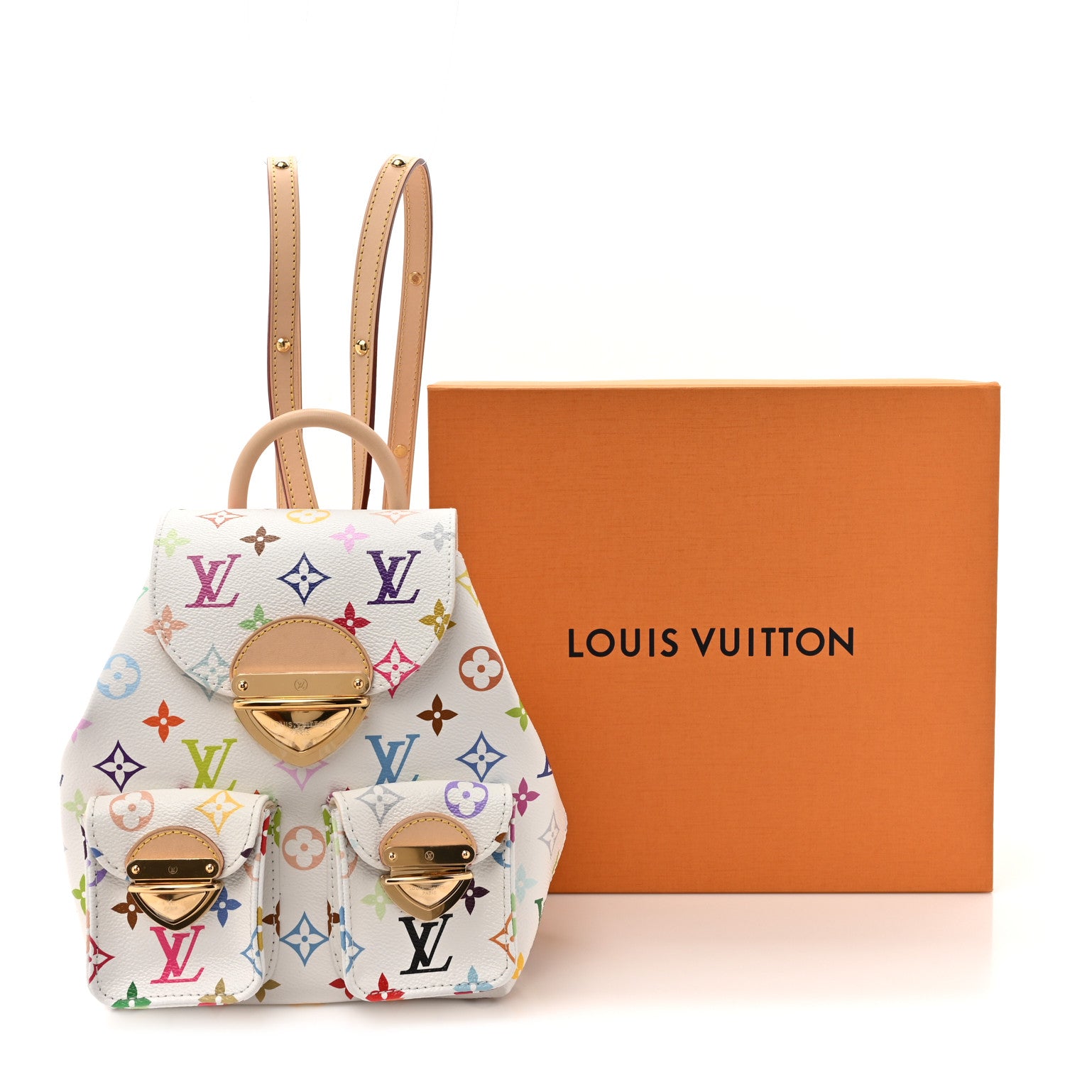 Louis Vuitton LV X TM Monogram Multicolor Venice Backpack White 10 of 10