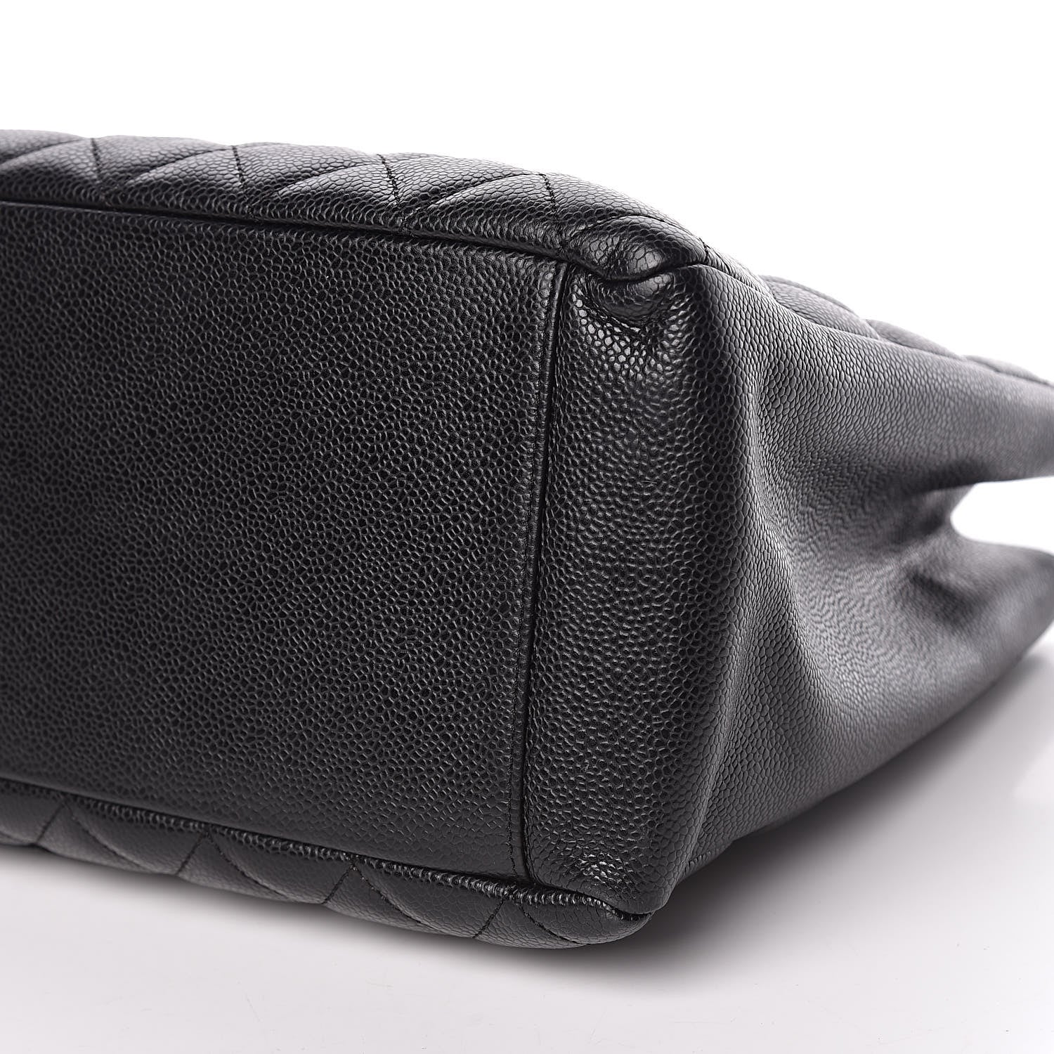 Chanel Caviar Quilted Grand Shopping Tote GST Black 6 of 10