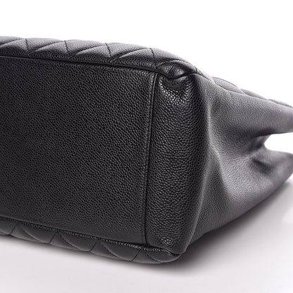 Chanel Caviar Quilted Grand Shopping Tote GST Black 6 of 10
