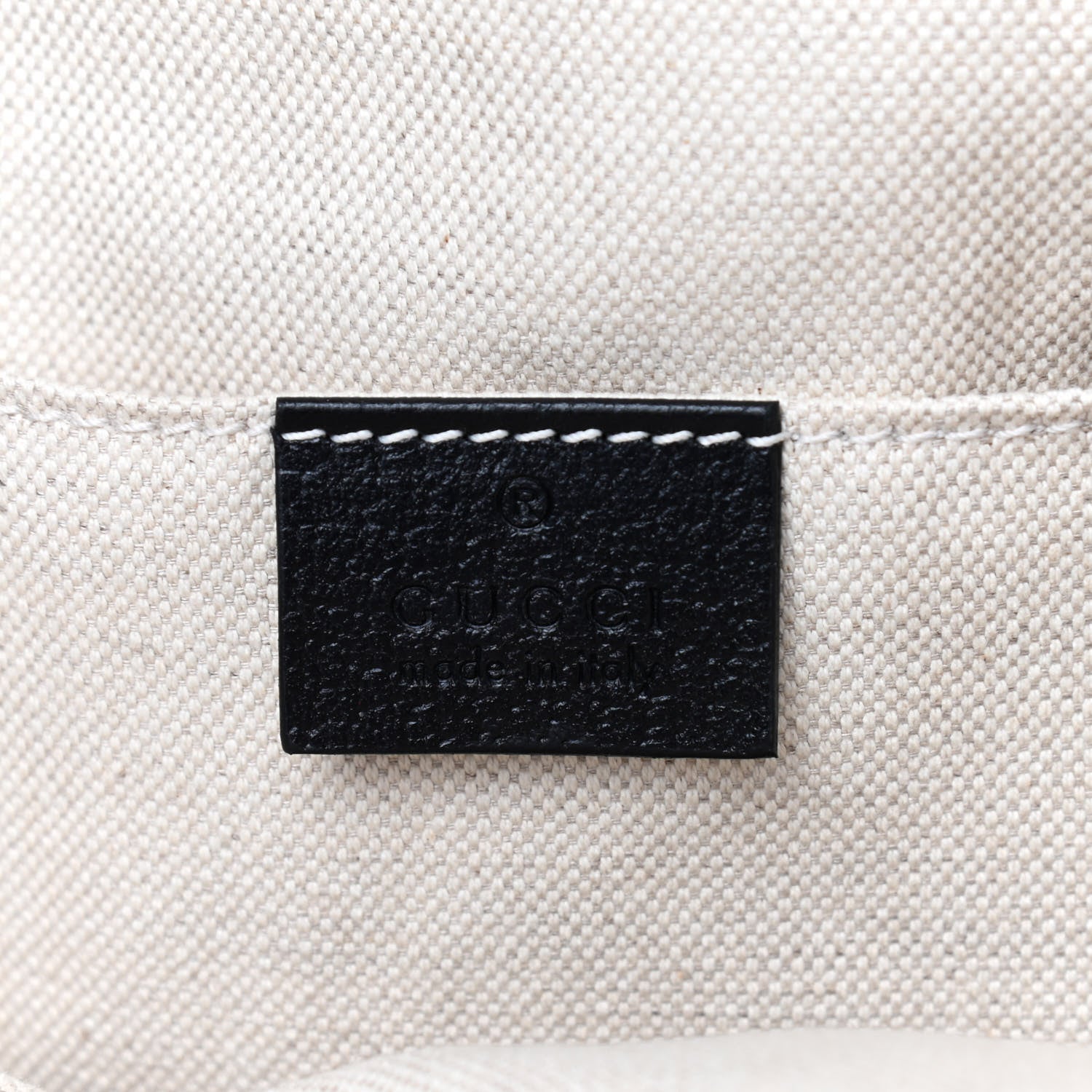 Gucci Velvet GG Monogram Textured Calfskin Web Small Double Buckle Backpack Blue Beige Black 6 of 9