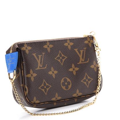 Louis Vuitton Monogram 2019 Christmas Animation Mini Venice Pochette Accessories Blue 2 of 7