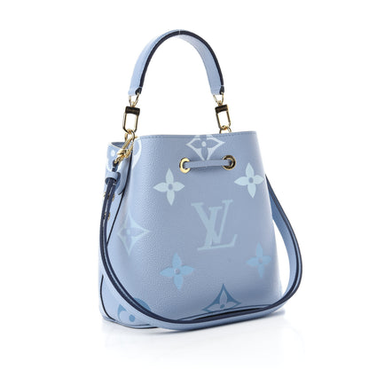 Louis Vuitton Empreinte Monogram Giant By The Pool Neonoe BB Summer Blue 3 of 11