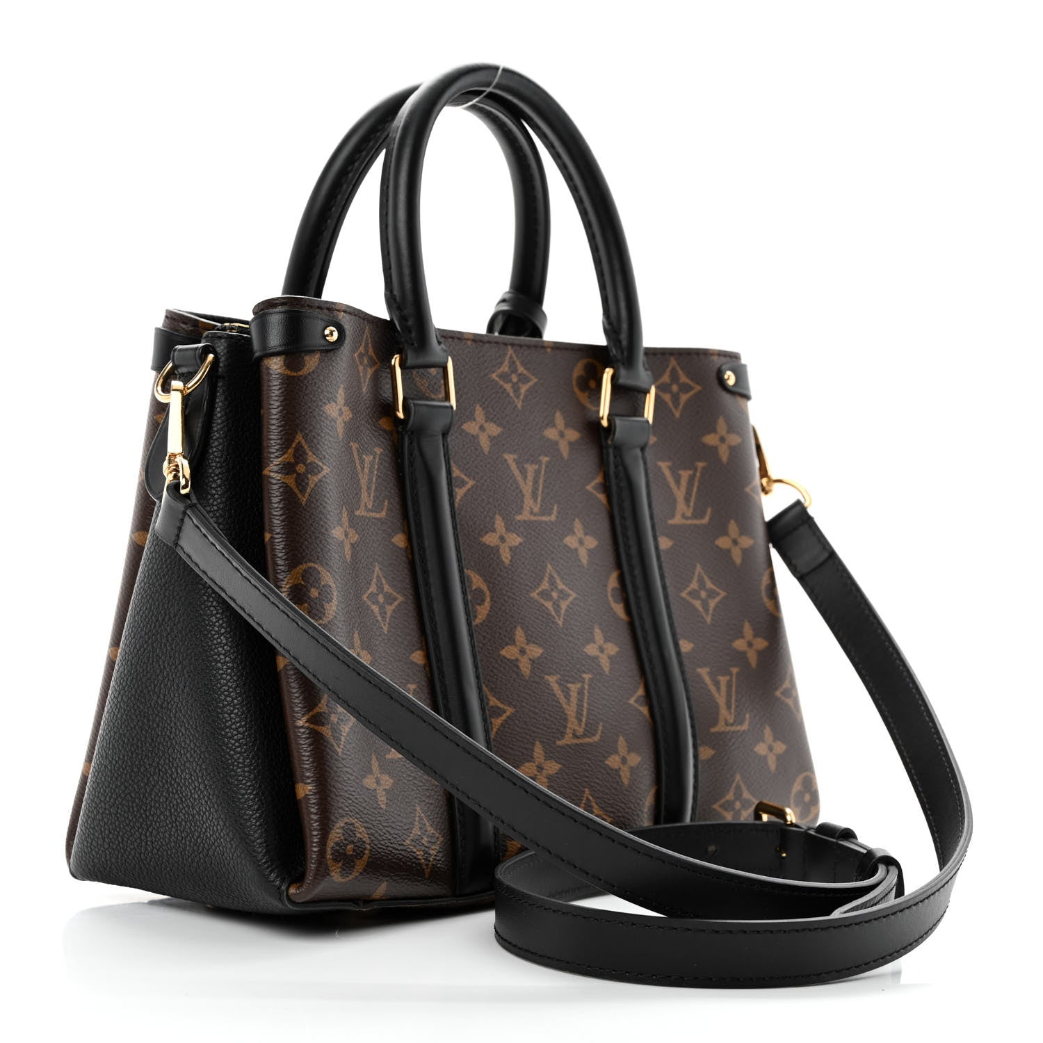 Louis Vuitton Monogram Soufflot BB Black 2 of 9