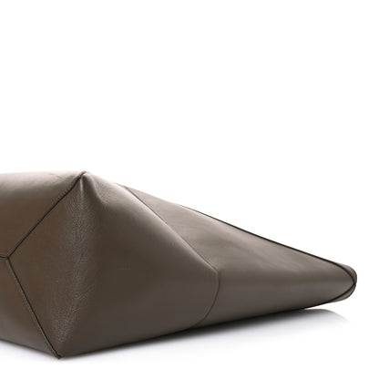Loewe Shiny Calfskin Large Puzzle Fold Tote Khaki Green 10 of 13