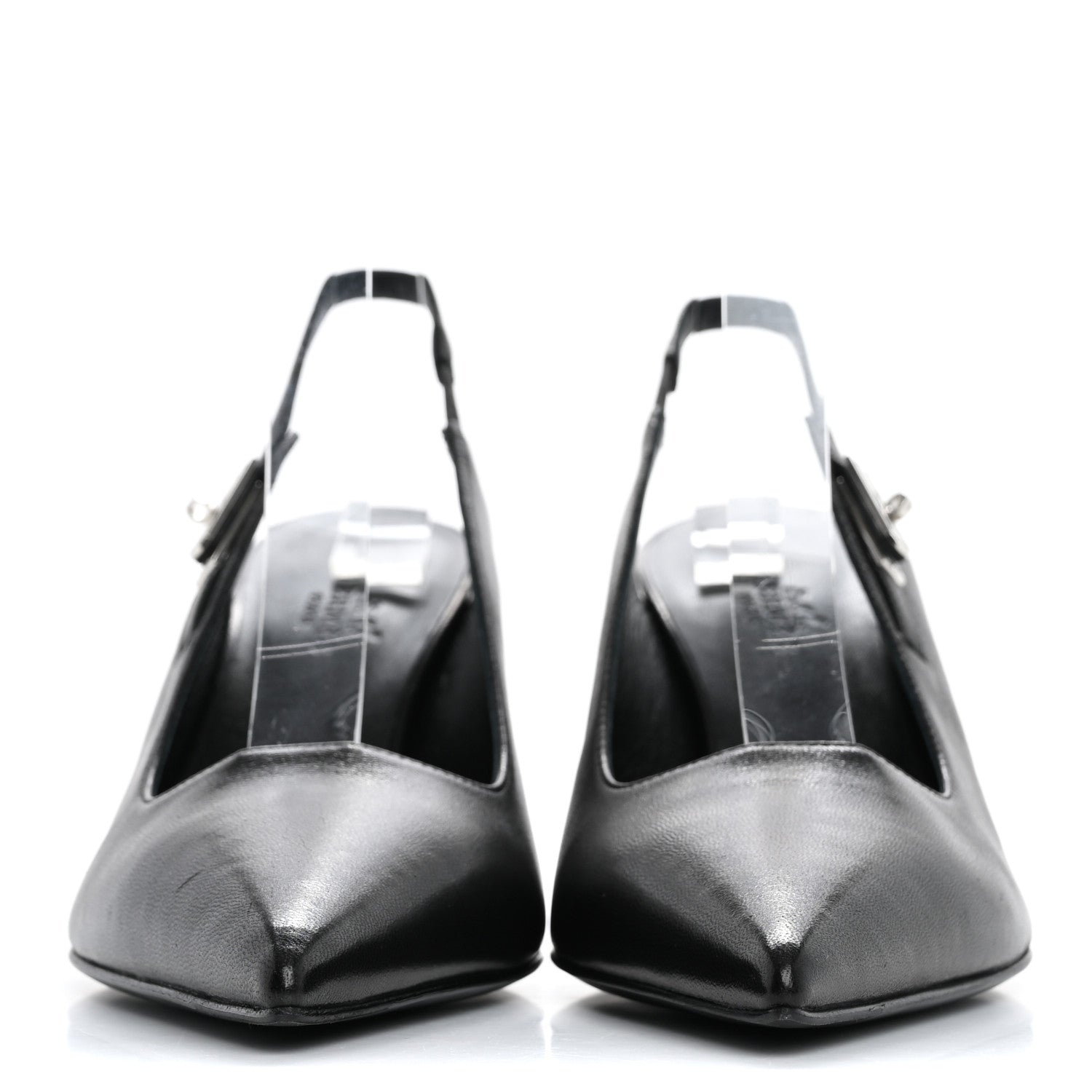 Hermes Nappa Lover 80 Pumps 39 Black 3 of 9